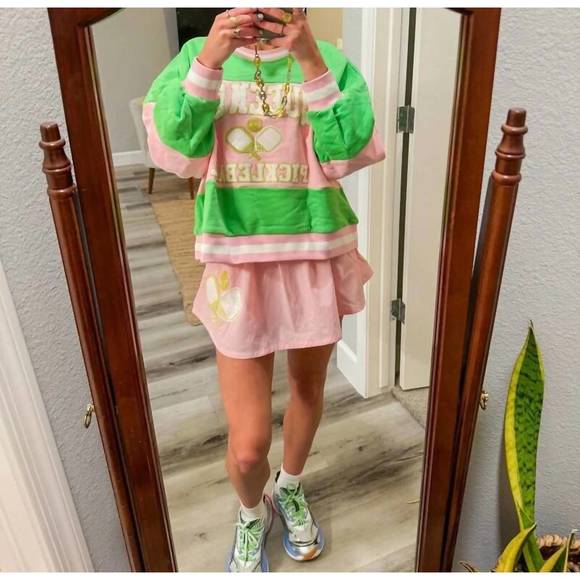 QUEEN OF SPARKLES Other - NEW QUEEN OF SPARKLES queen of pickleball set in green/pink